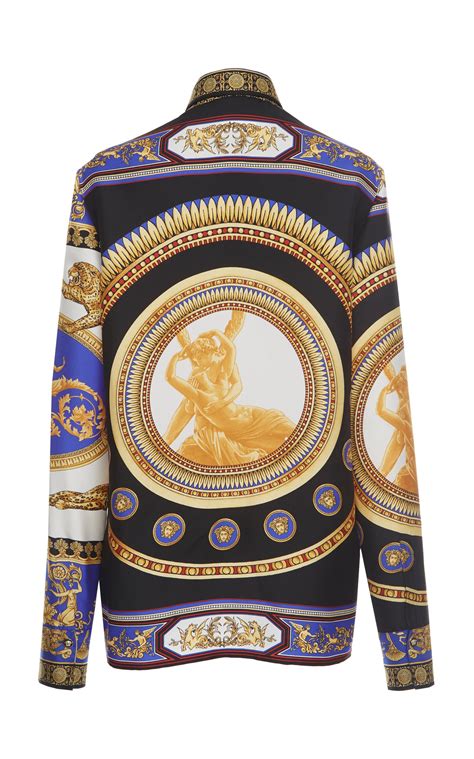 versace shirts transparet|Versace long sleeve t shirts.